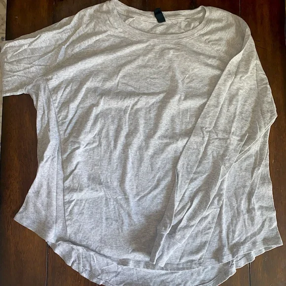 Active Rib Long Sleeve Top - Picture 2 of 4